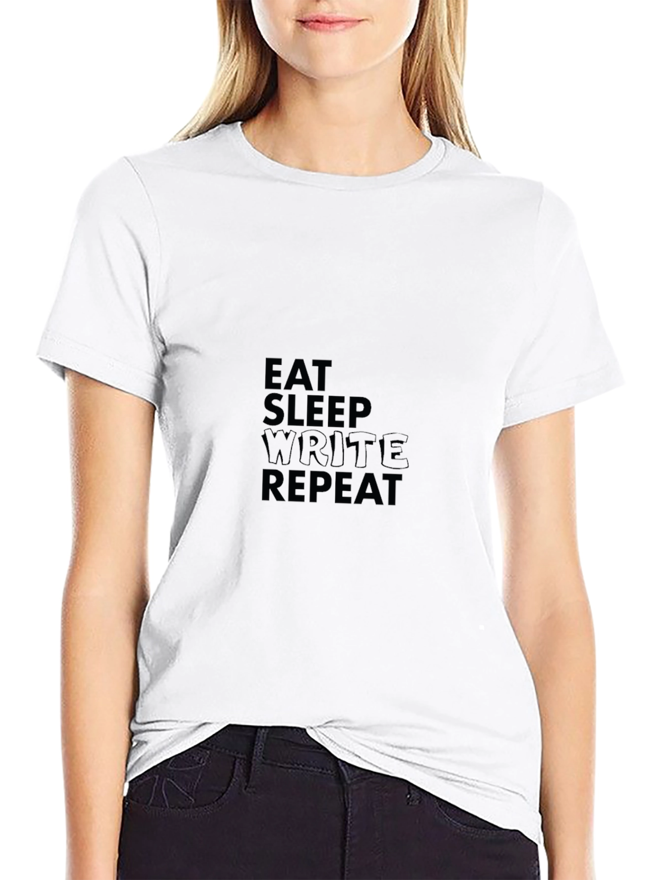 Eat Sleep Write Repeat T-Shirt