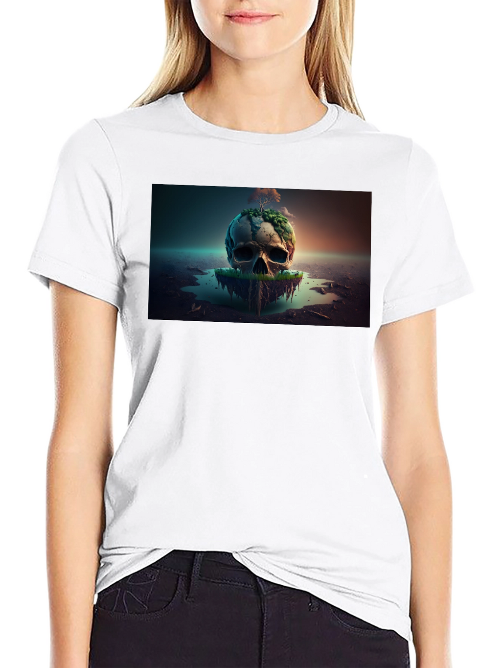 Skull Island Graphic Tee - Edgy Style