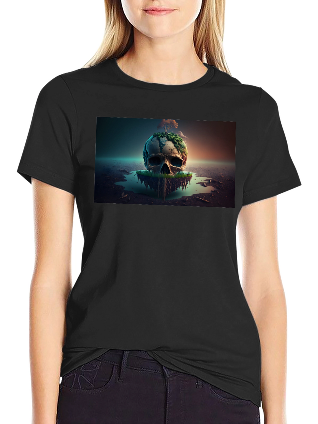 Skull Island Graphic Tee - Edgy Style