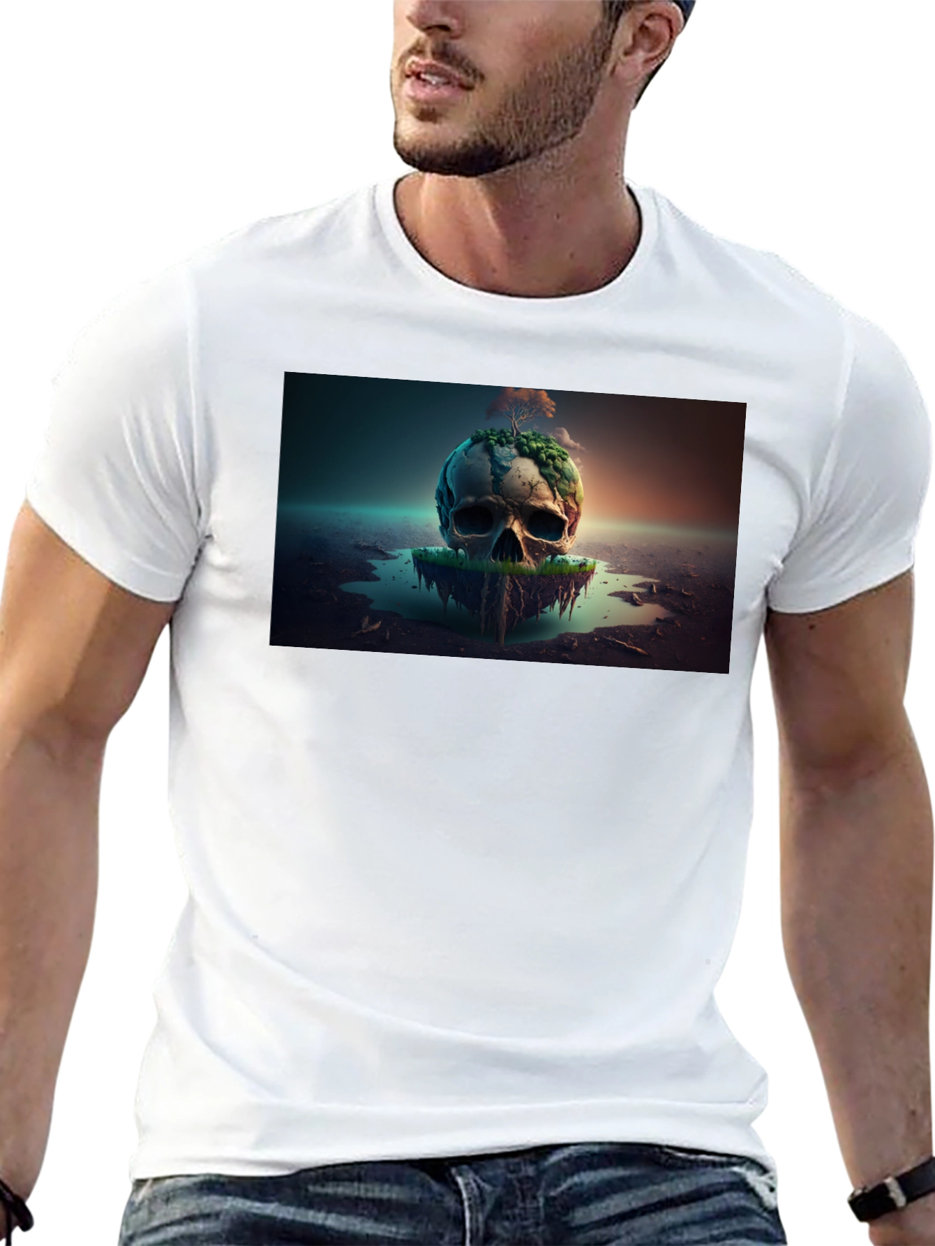 Skull Island Graphic Tee - Edgy Style