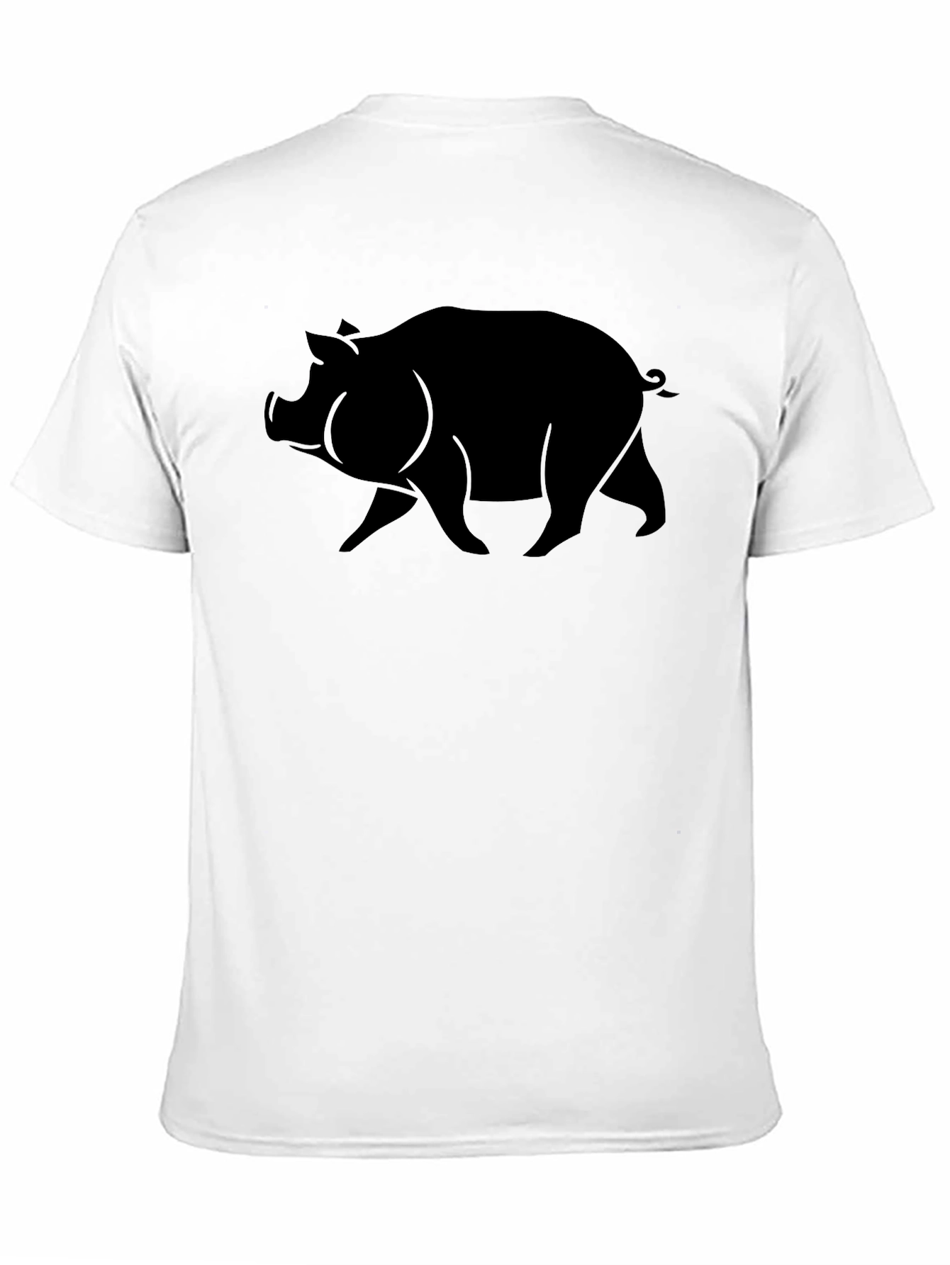 Black Pig Graphic Tee - Casual Comfort