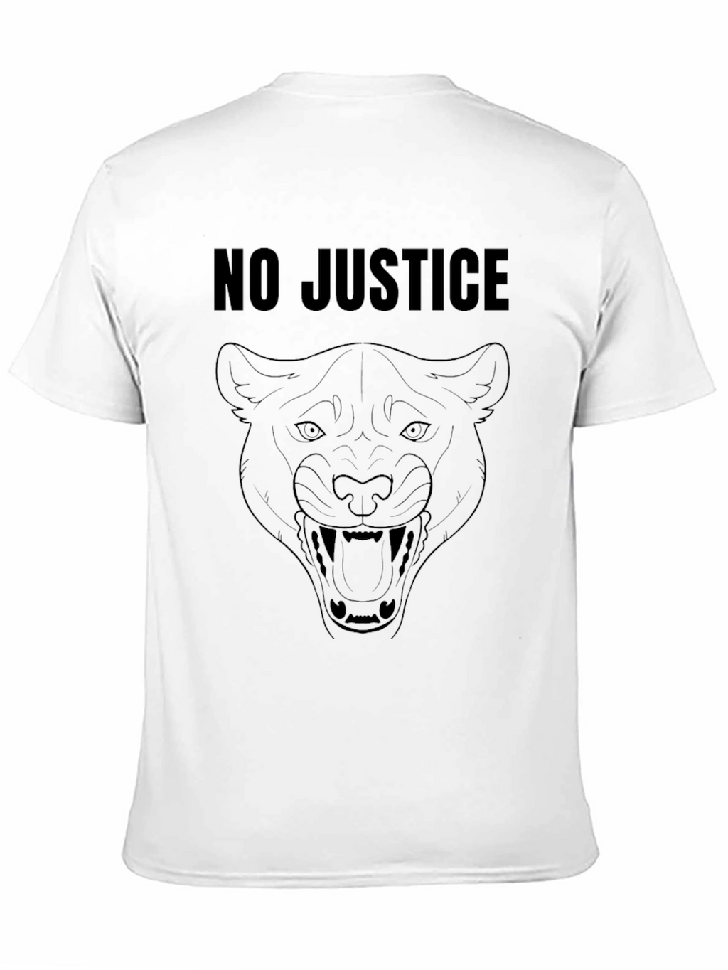 No Justice Panther Graphic Tee