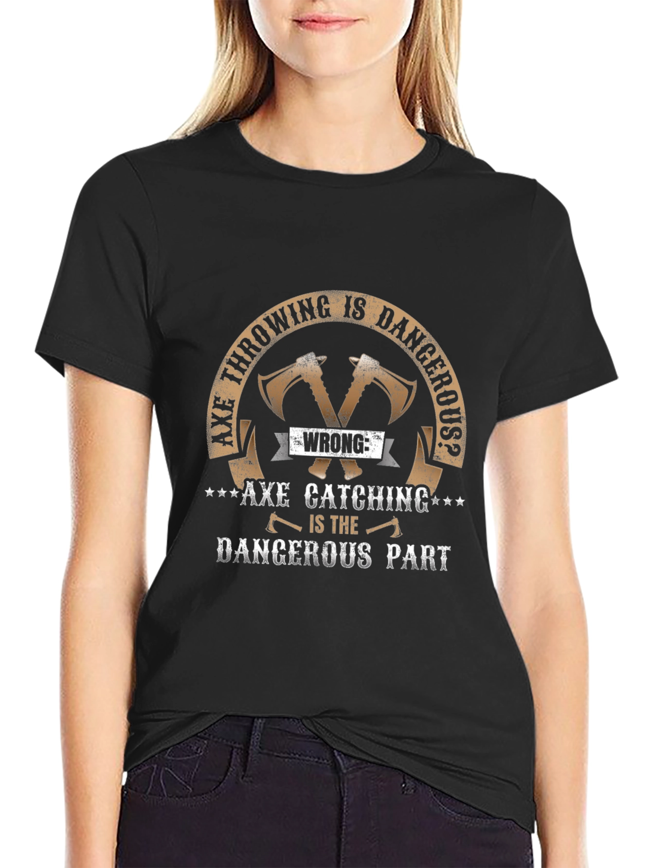 Axe Throwing Funny T-Shirt