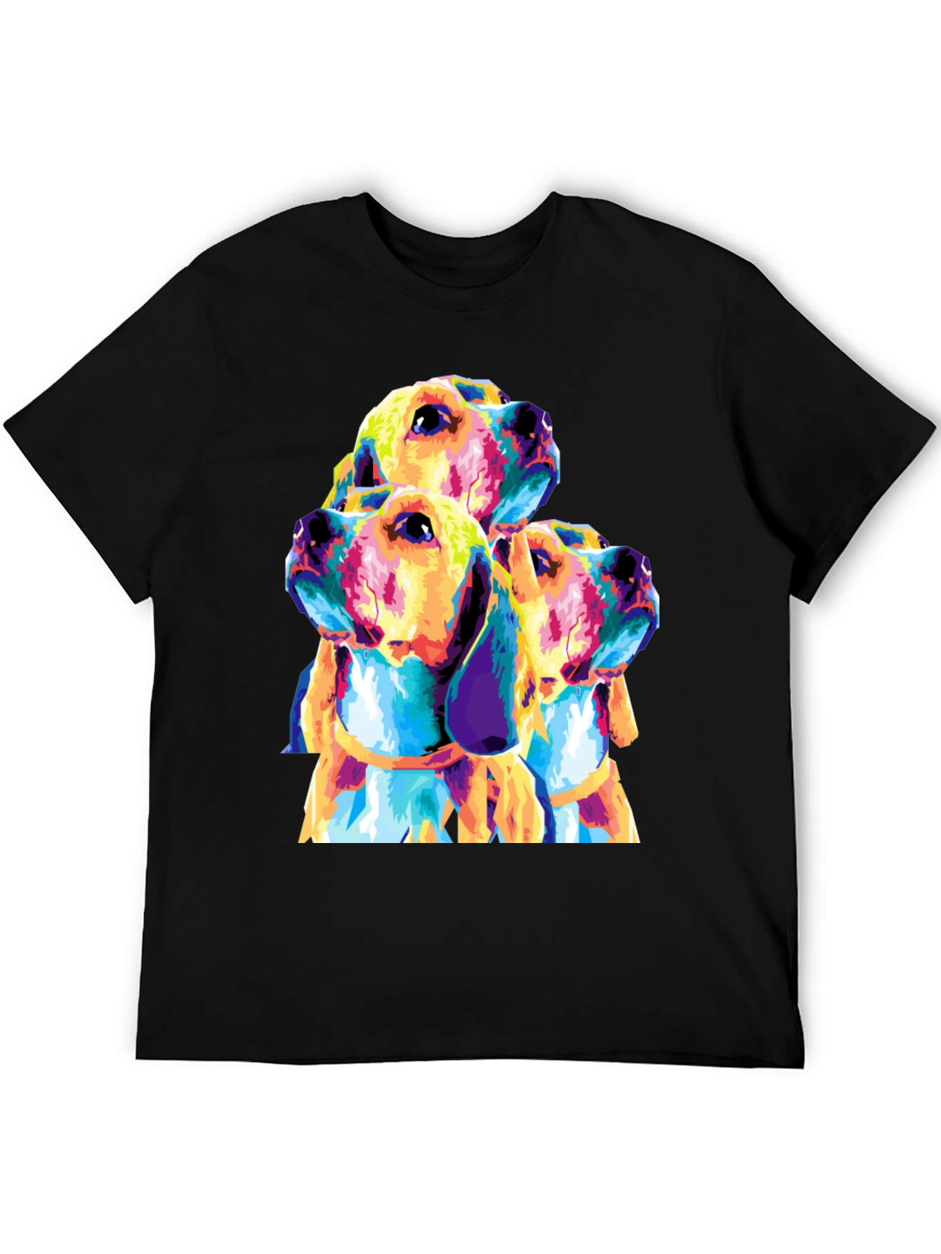 Colorful Beagle Dog T-Shirt