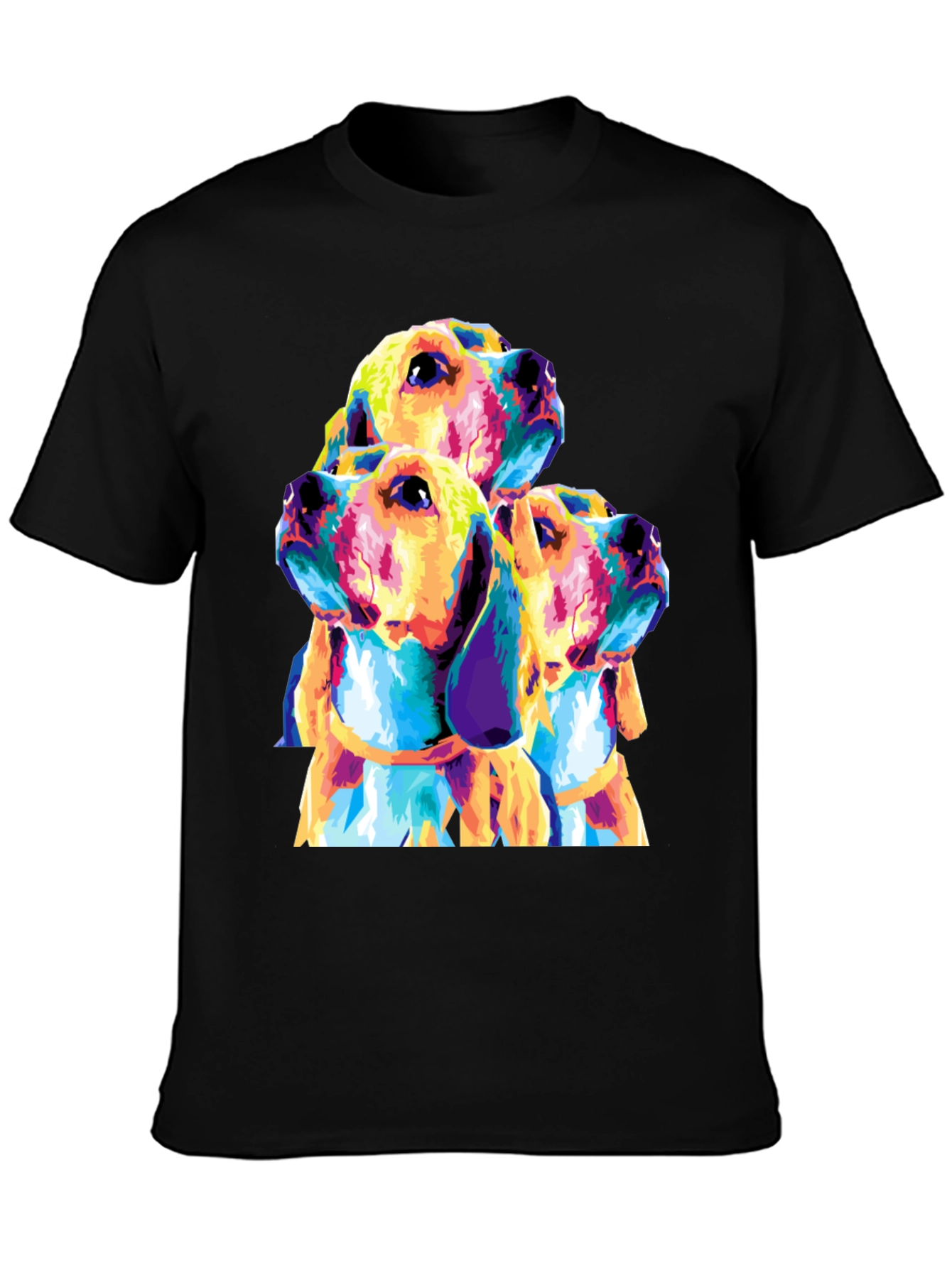Colorful Beagle Dog T-Shirt