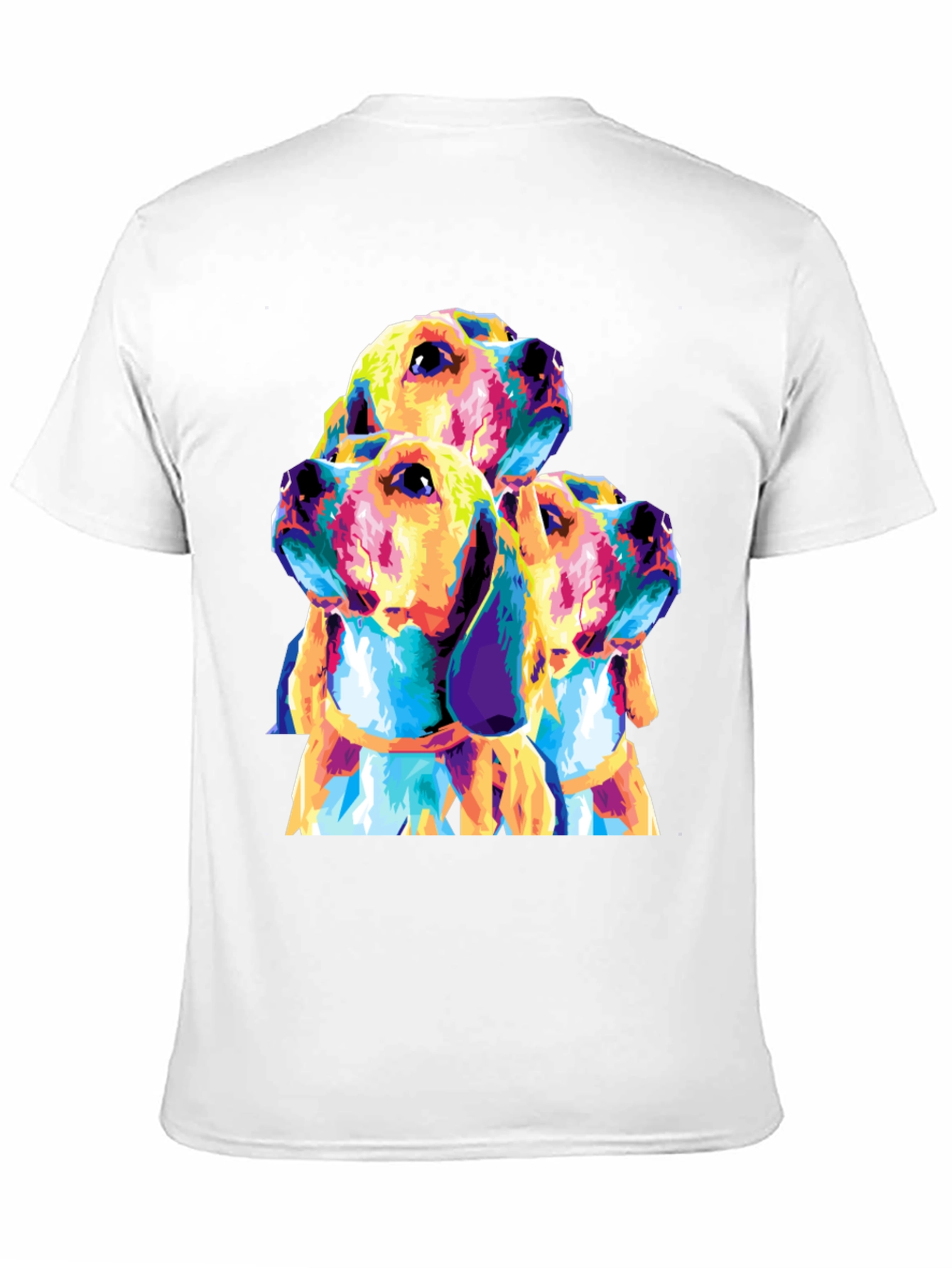Colorful Beagle Dog T-Shirt