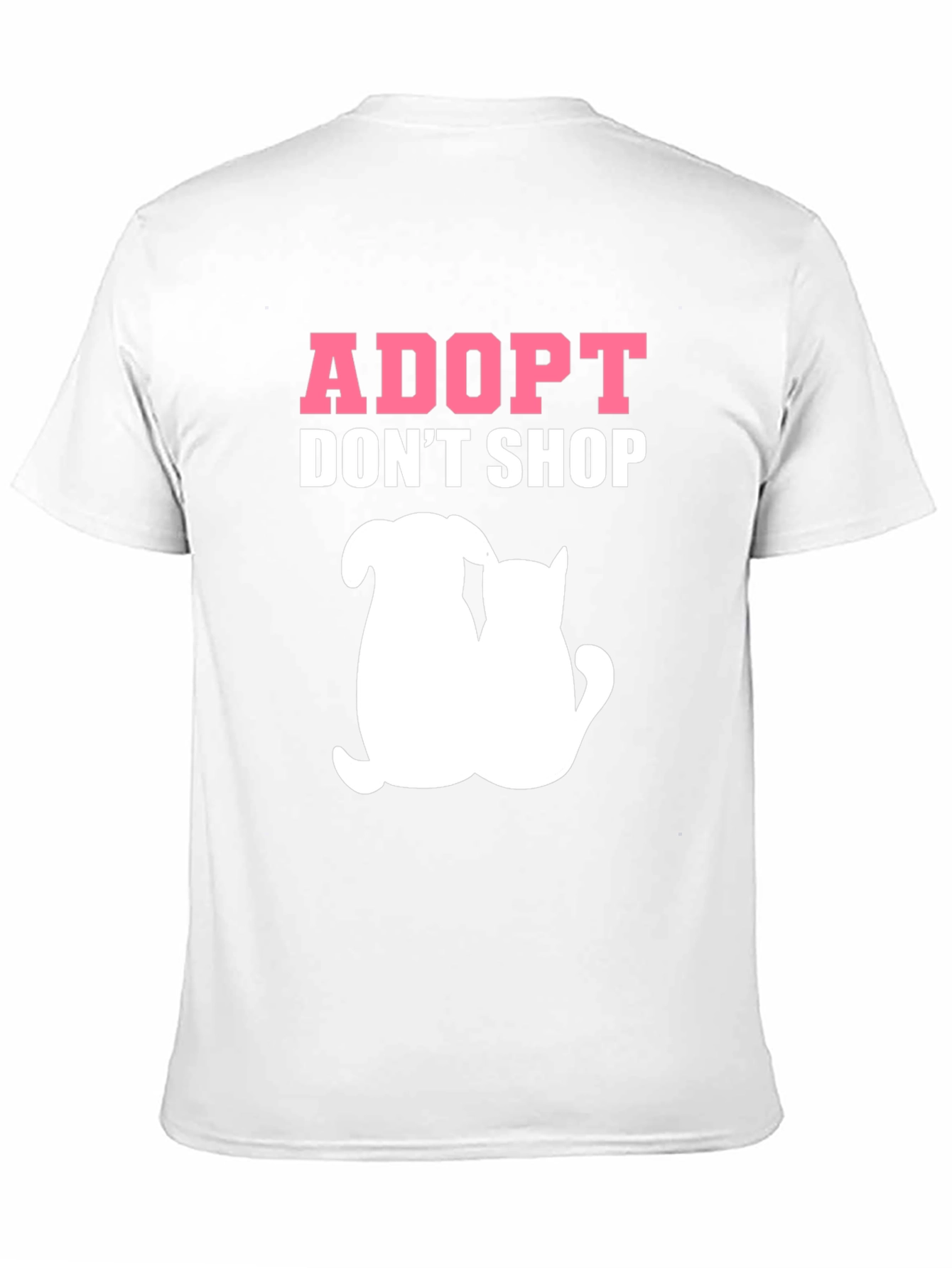 Adopt Dont Shop T-Shirt - Animal Rescue Tee