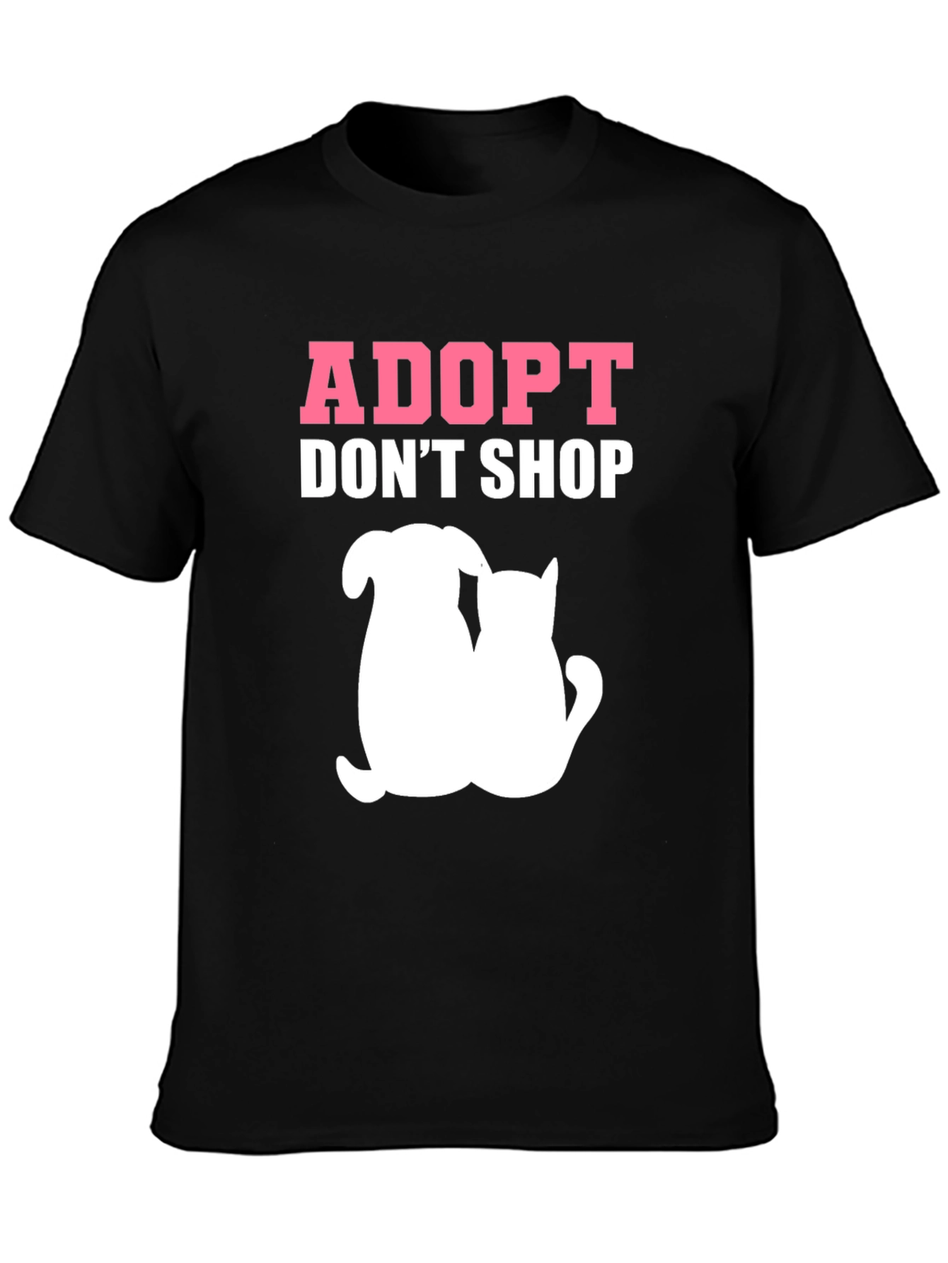 Adopt Dont Shop T-Shirt - Animal Rescue Tee