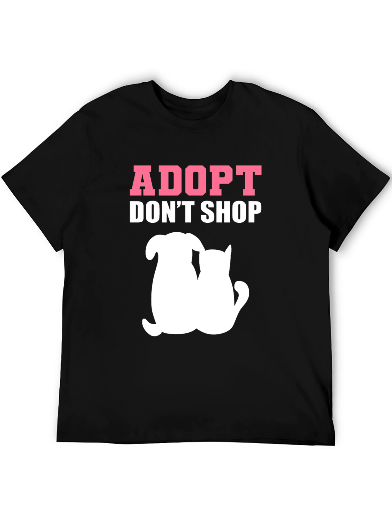 Adopt Dont Shop T-Shirt - Animal Rescue Tee