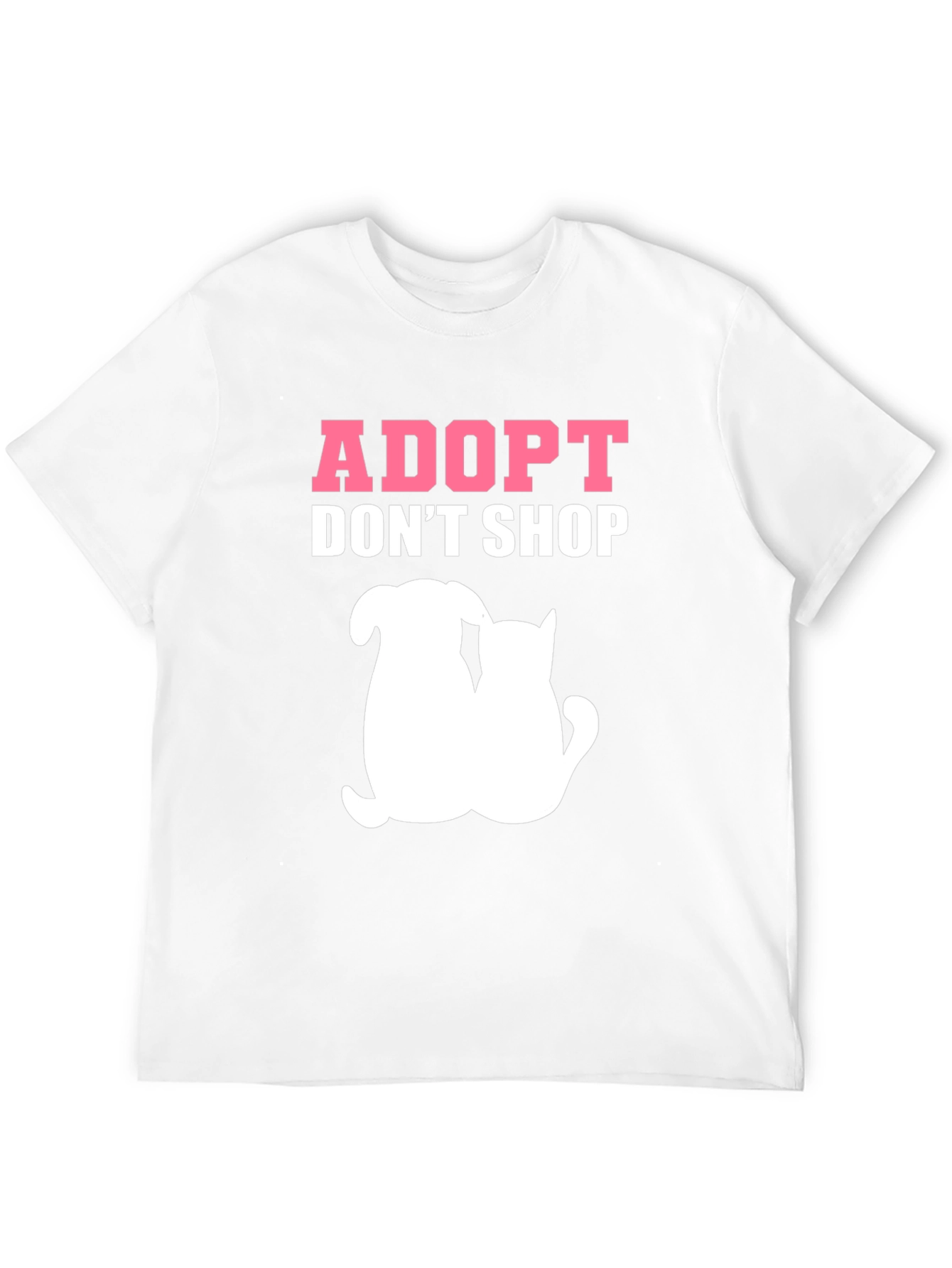 Adopt Dont Shop T-Shirt - Animal Rescue Tee
