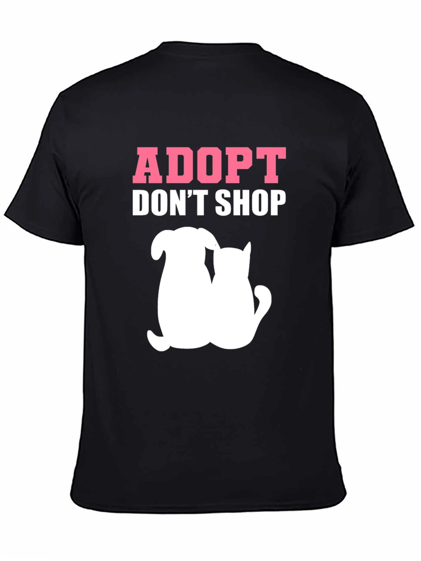 Adopt Dont Shop T-Shirt - Animal Rescue Tee