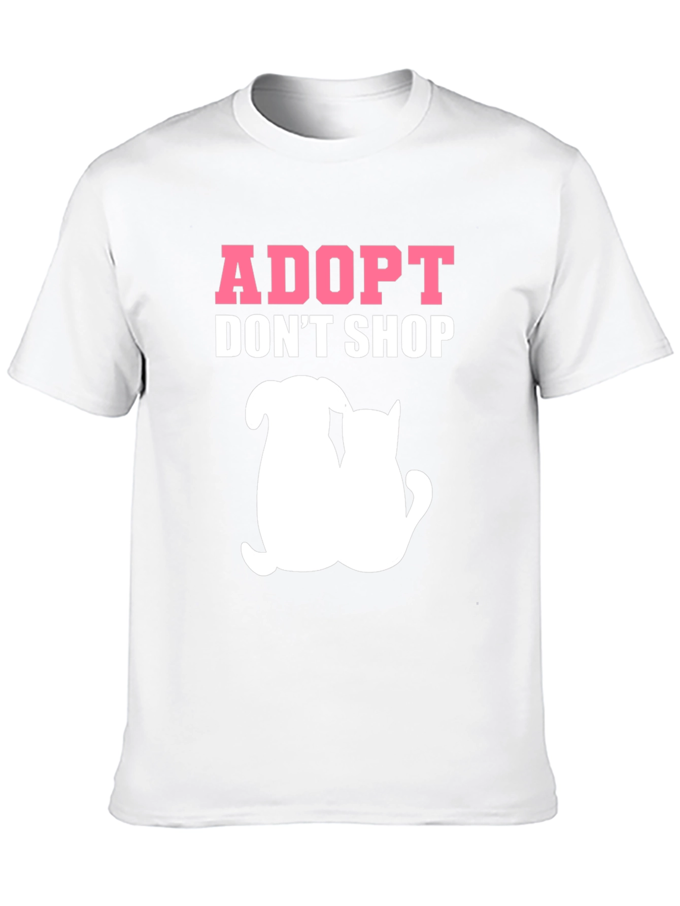 Adopt Dont Shop T-Shirt - Animal Rescue Tee