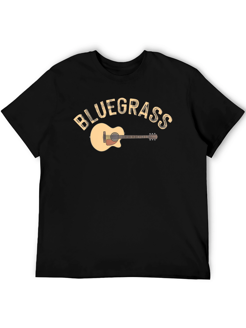 Bluegrass Guitar Graphic T-Shirt
