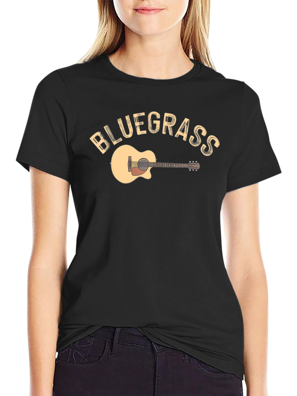 Bluegrass Guitar Graphic T-Shirt