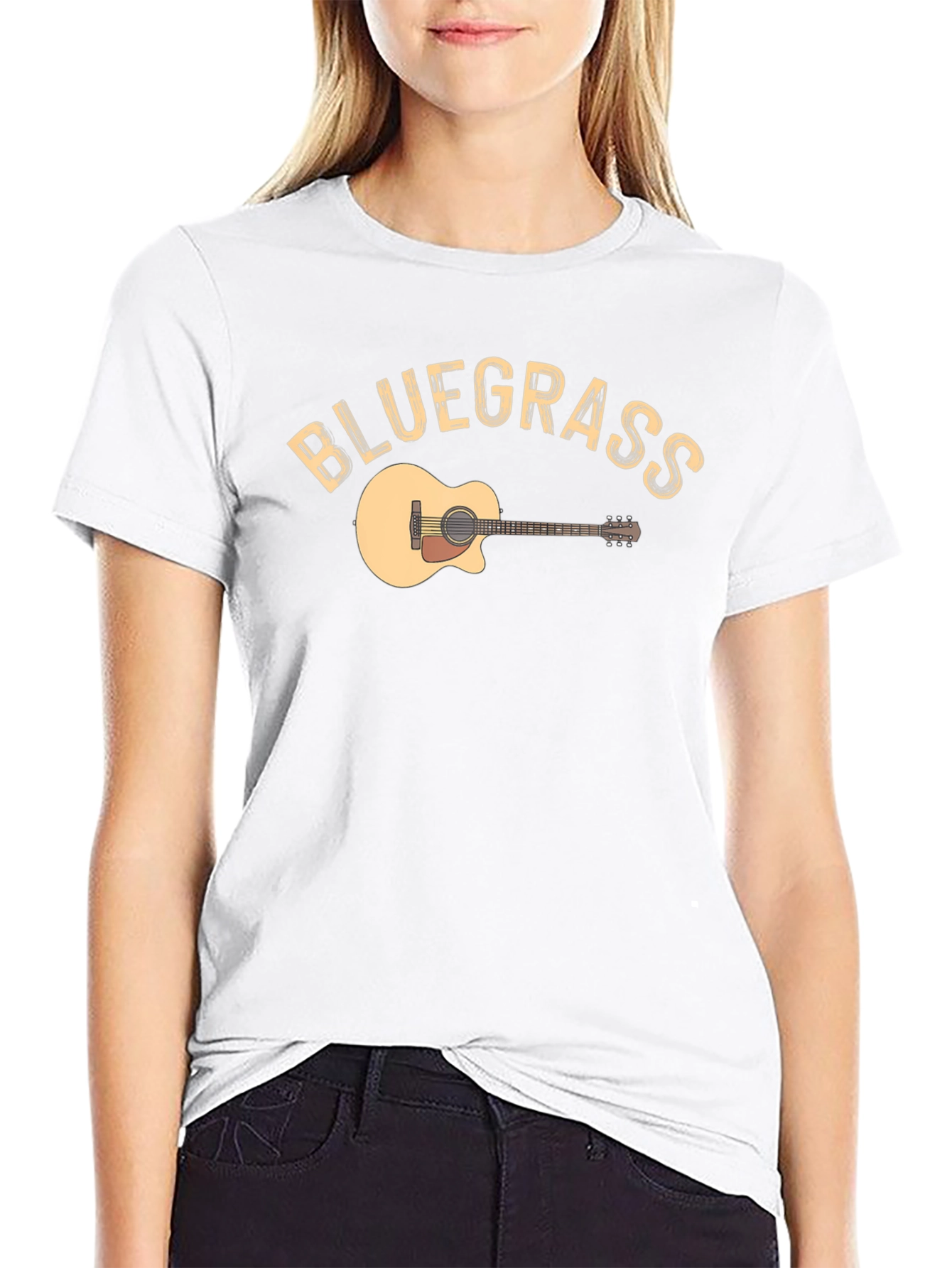 Bluegrass Guitar Graphic T-Shirt