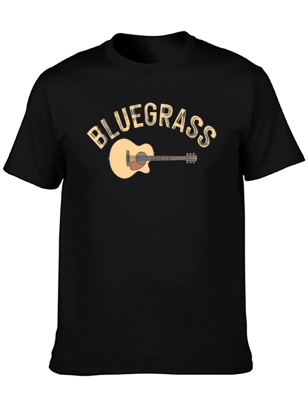 Bluegrass Guitar Graphic T-Shirt