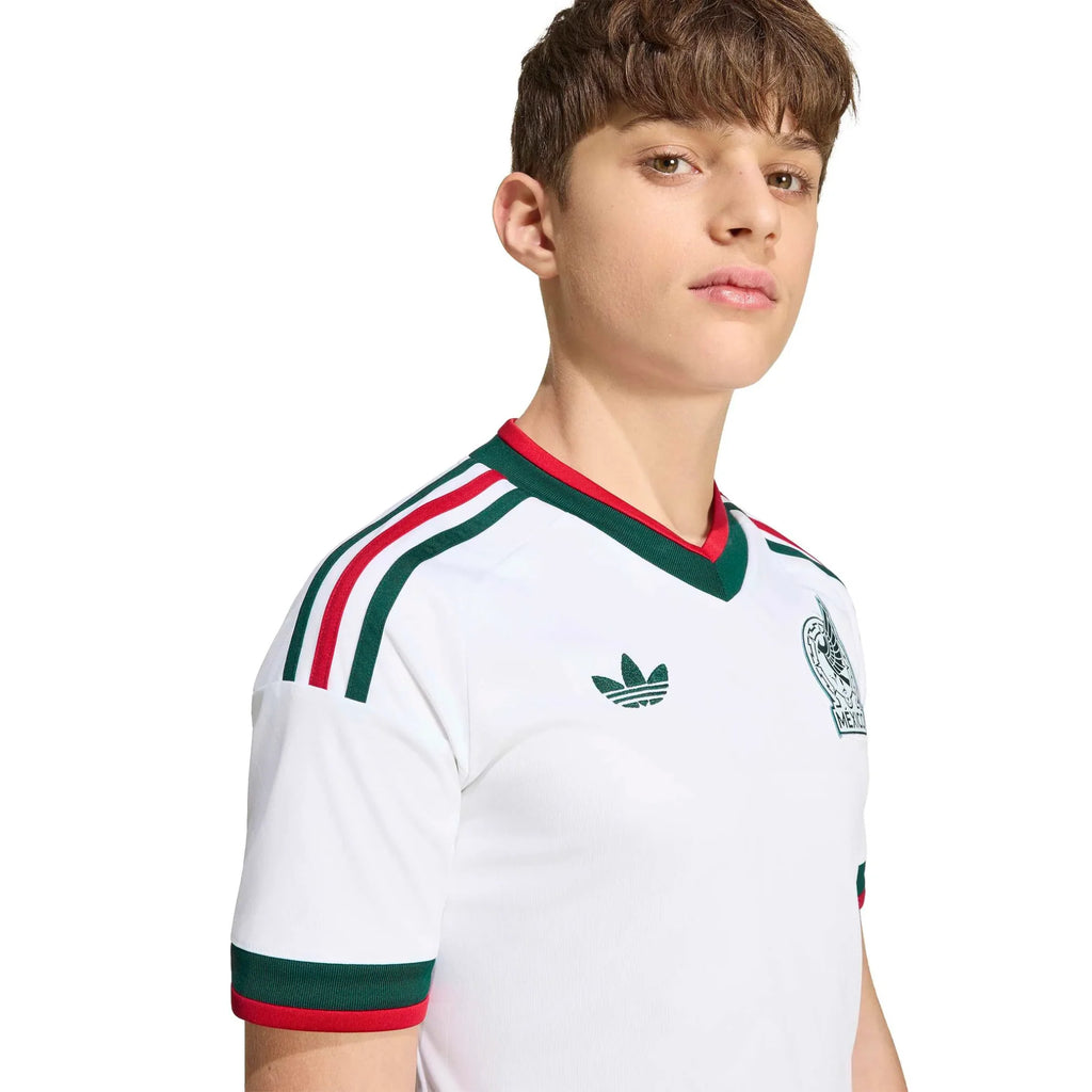 2026 Mexico Youth Stadium Away Soccer Jersey (Custom)
