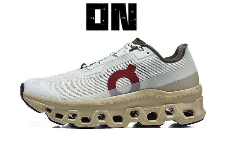 On Cloudmonster Void Ivory/Sand