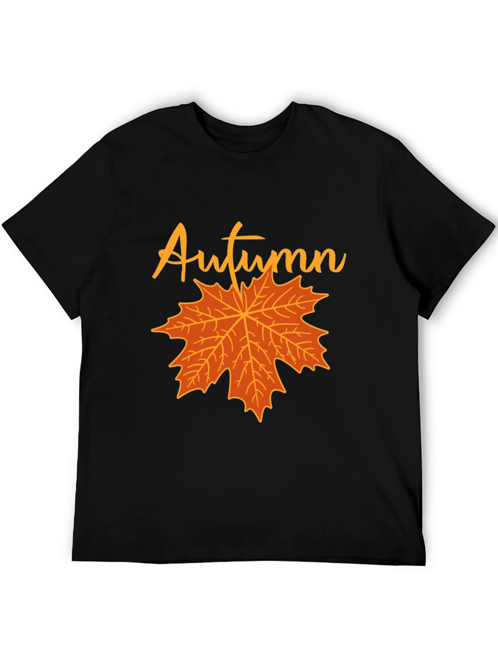 Autumn Maple Leaf Graphic T-Shirt