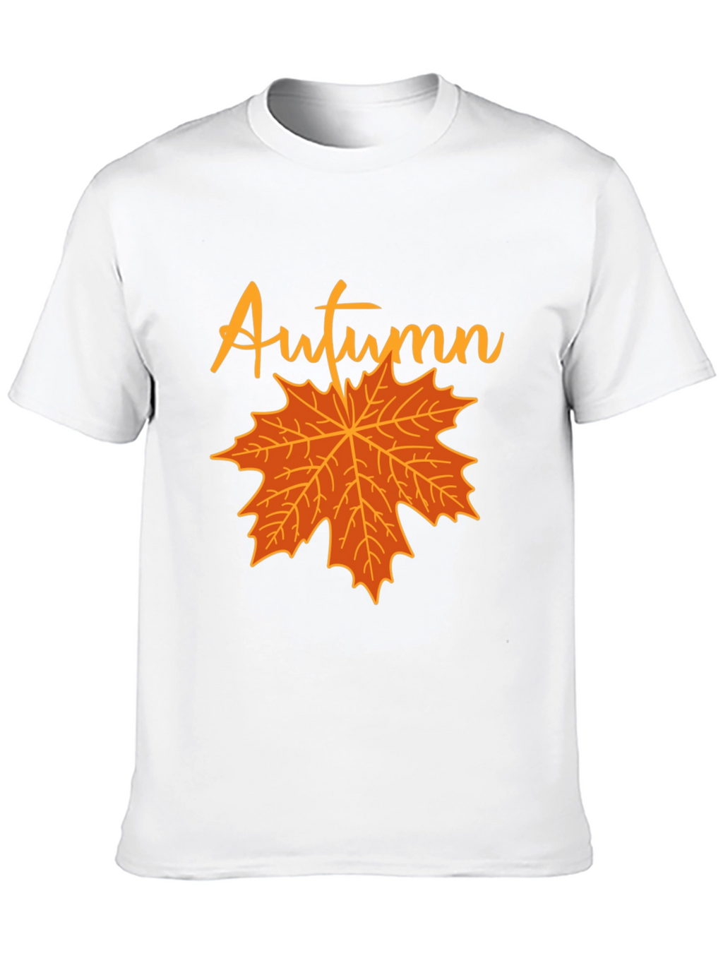 Autumn Maple Leaf Graphic T-Shirt