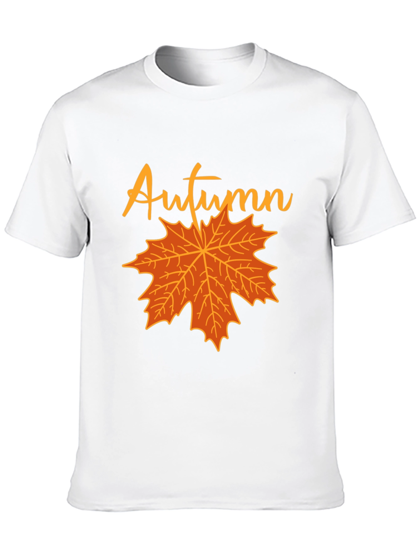 Autumn Maple Leaf Graphic T-Shirt