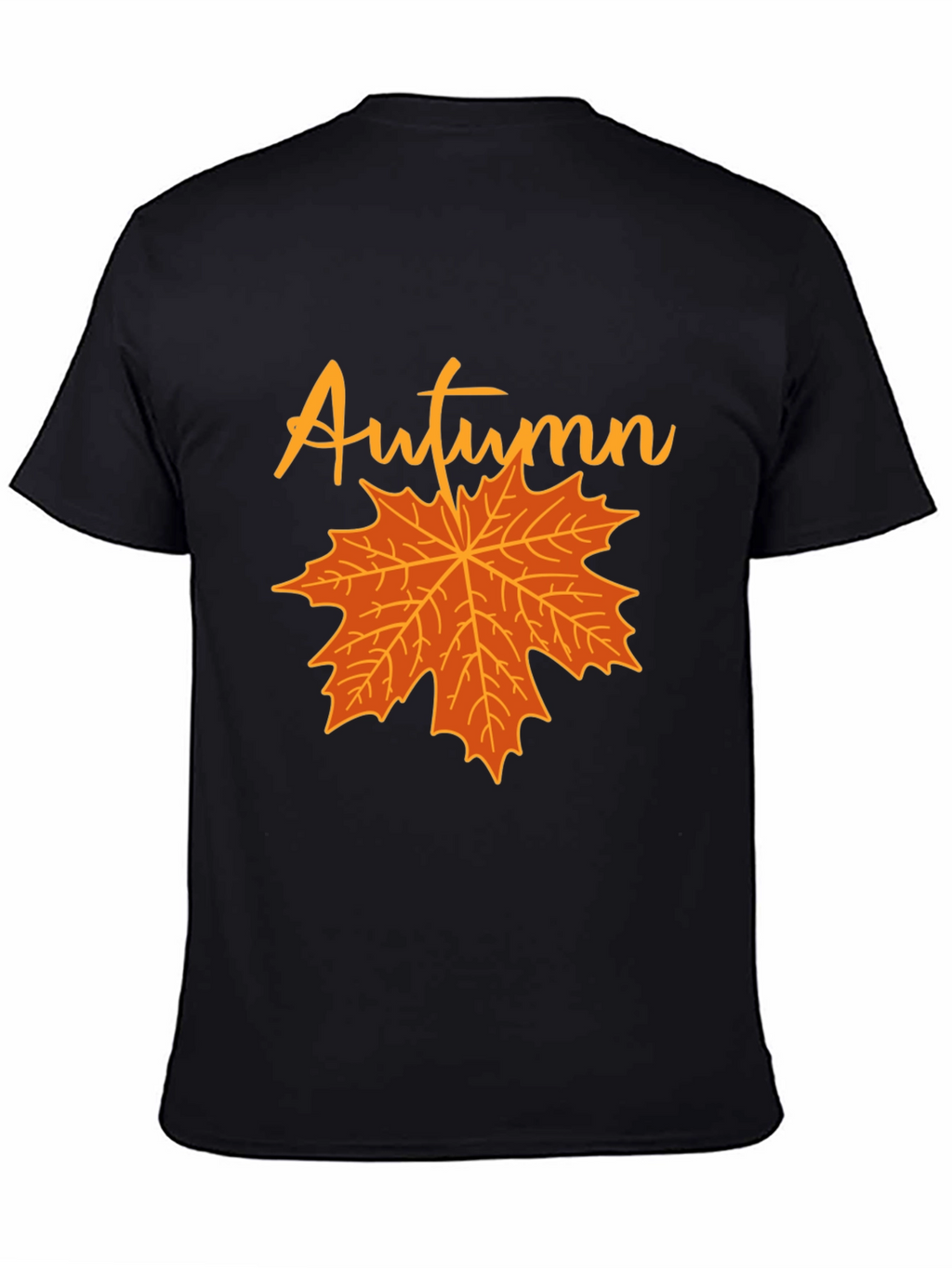 Autumn Maple Leaf Graphic T-Shirt