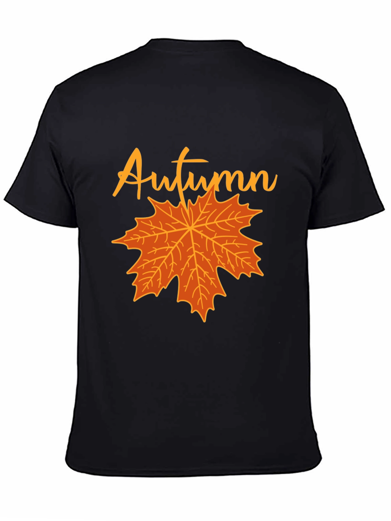 Autumn Maple Leaf Graphic T-Shirt