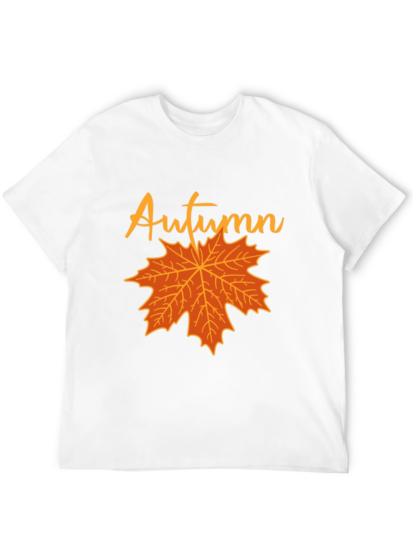 Autumn Maple Leaf Graphic T-Shirt