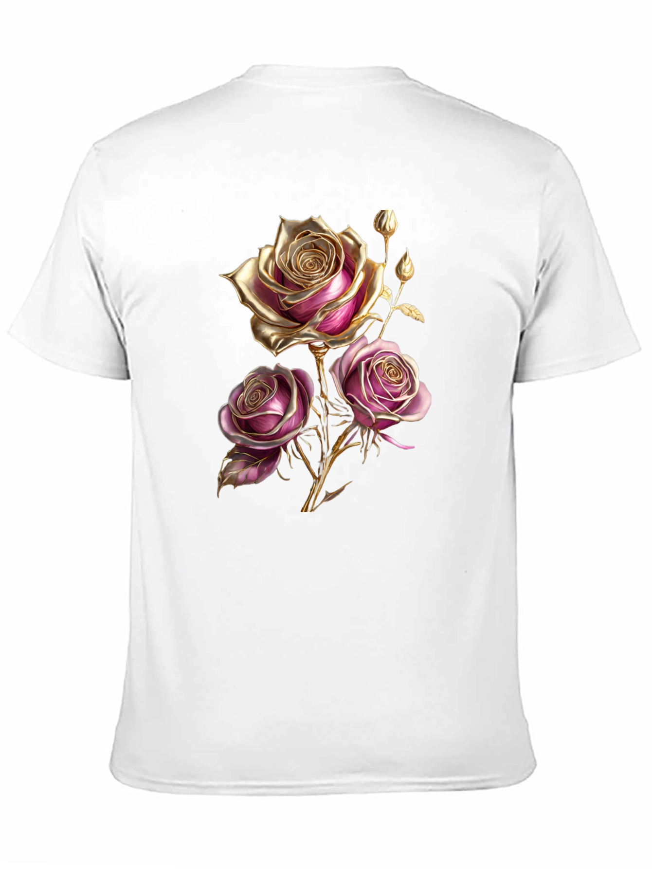 Elegant Rose Graphic T-Shirt