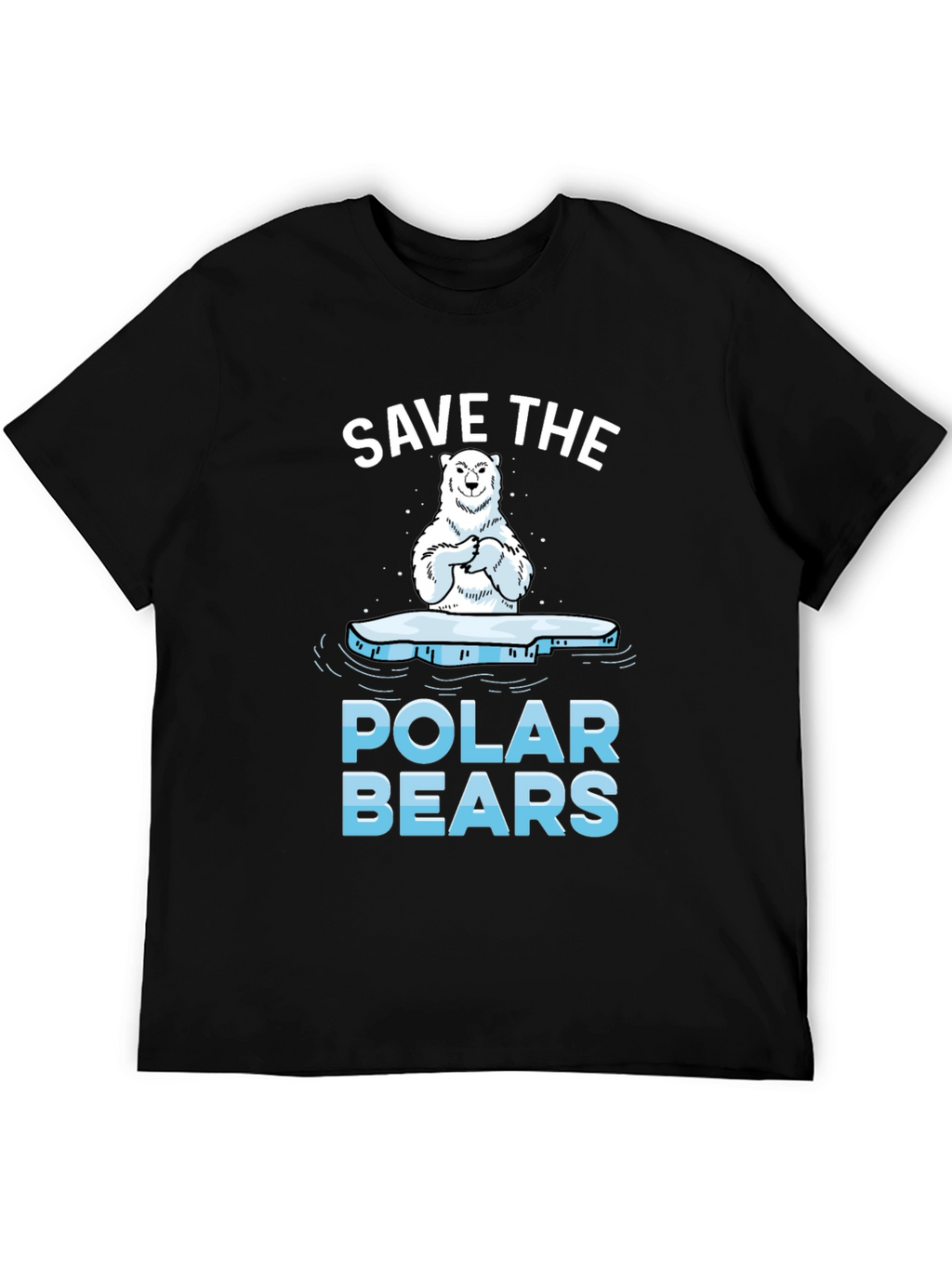 Save The Polar Bears Graphic T-Shirt