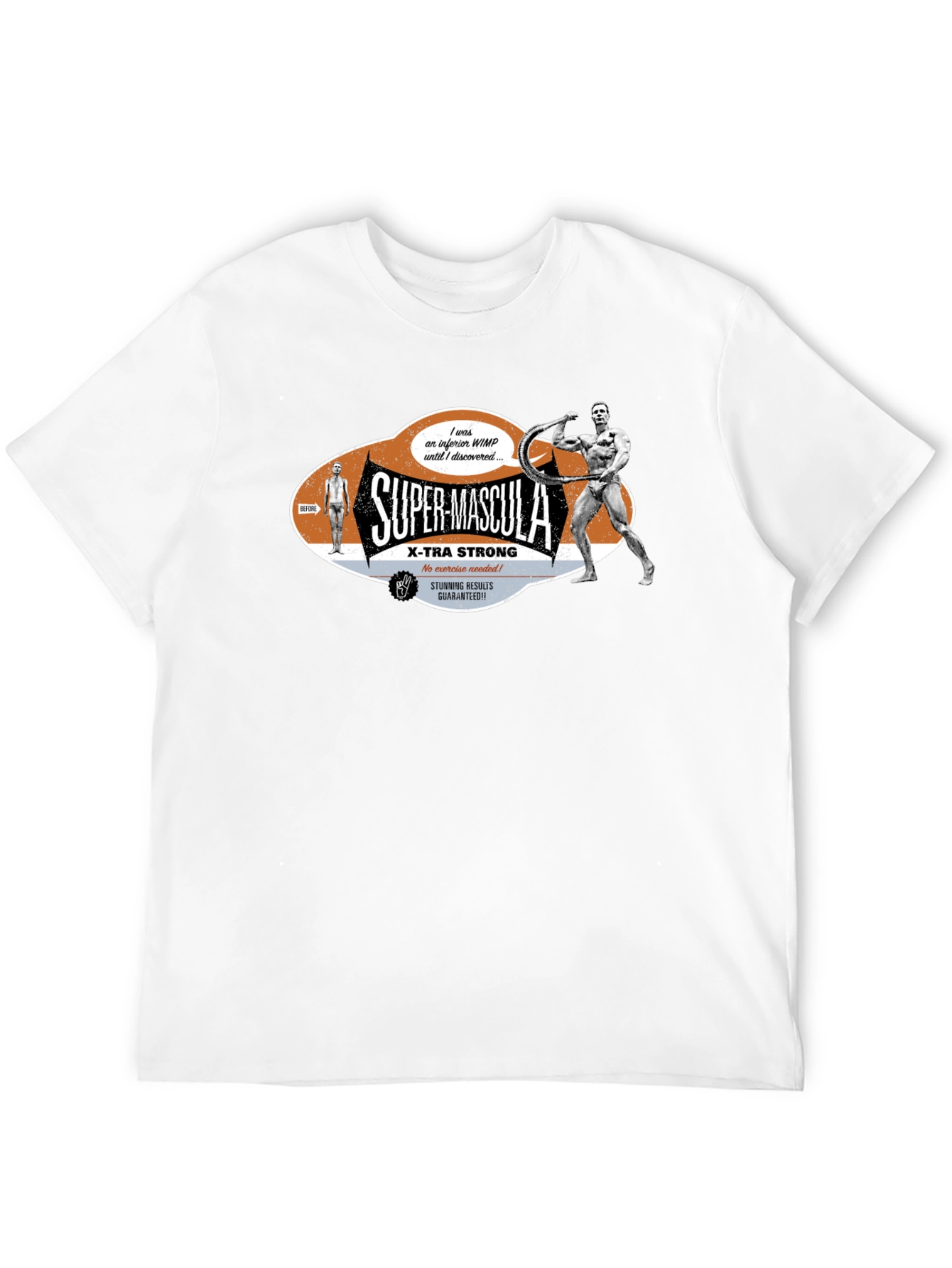 Super-Mascula X-Tra Strong Graphic Tee