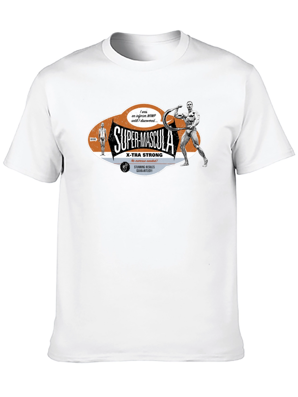 Super-Mascula X-Tra Strong Graphic Tee