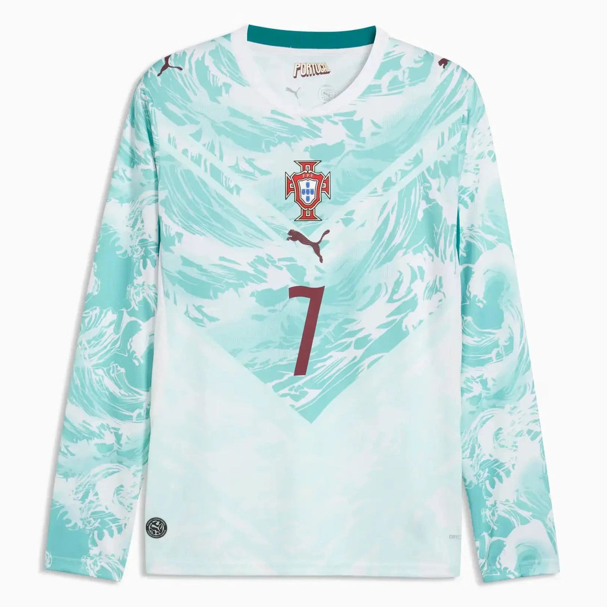 2026 Portugal Men's Stadium Away Ronaldo #7 Long-Sleeve Soccer Jersey