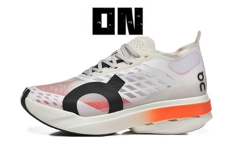 On Cloudboom Strike Running Shoes White Orange
