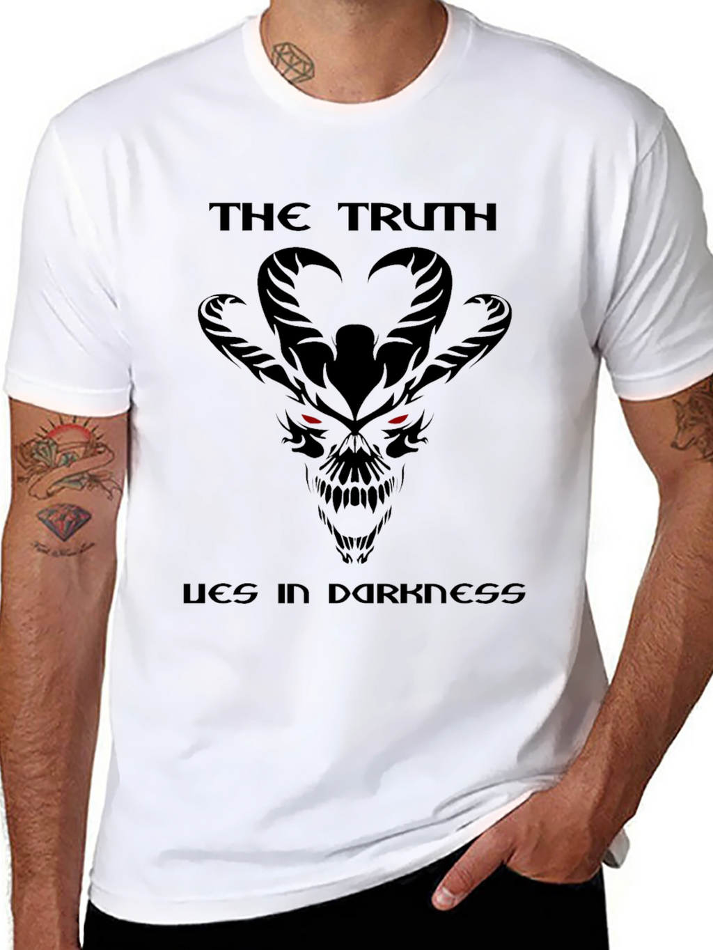 The Truth Lies in Darkness Graphic T-Shirt