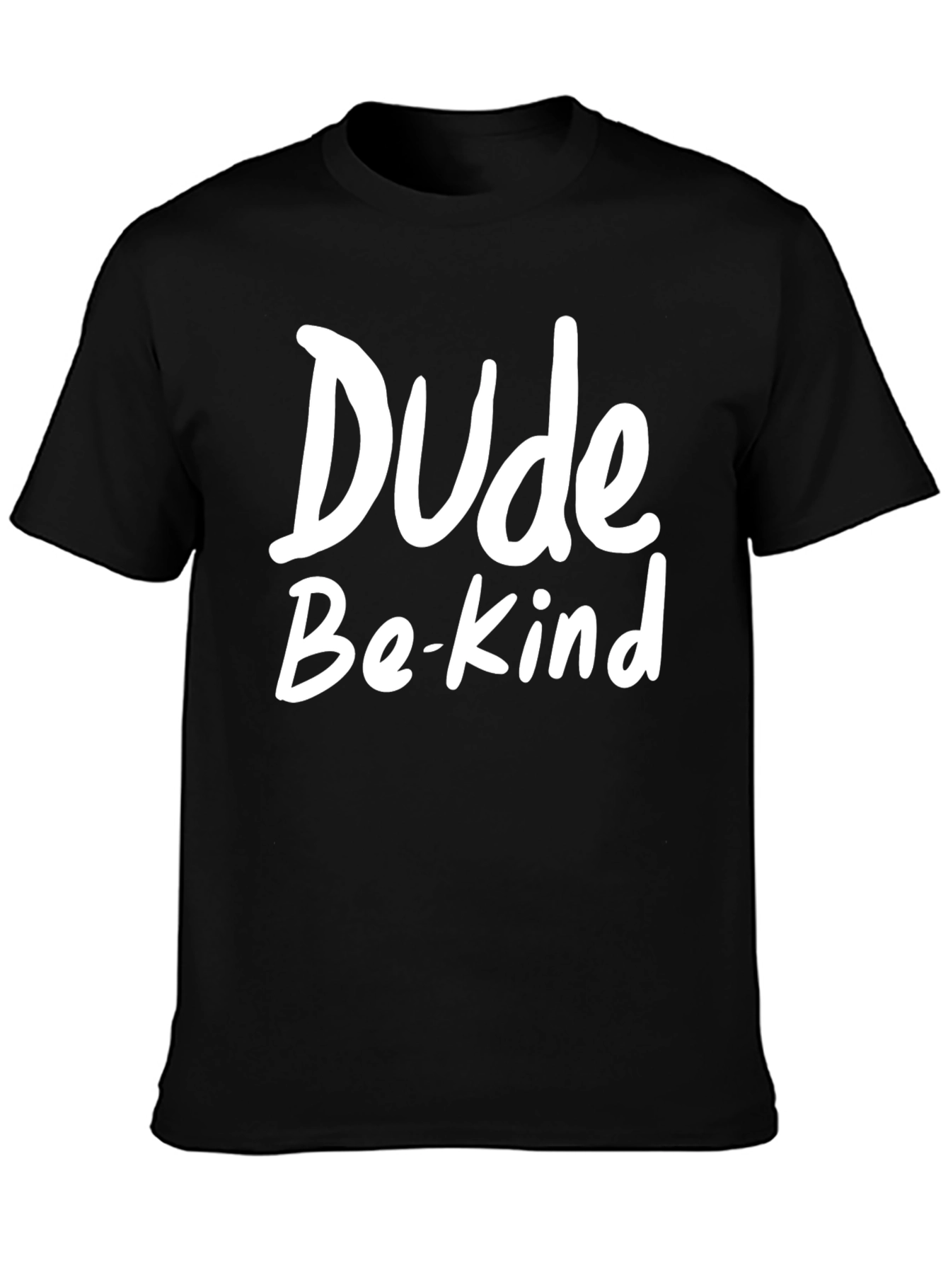 Dude Be Kind Black Graphic Tee