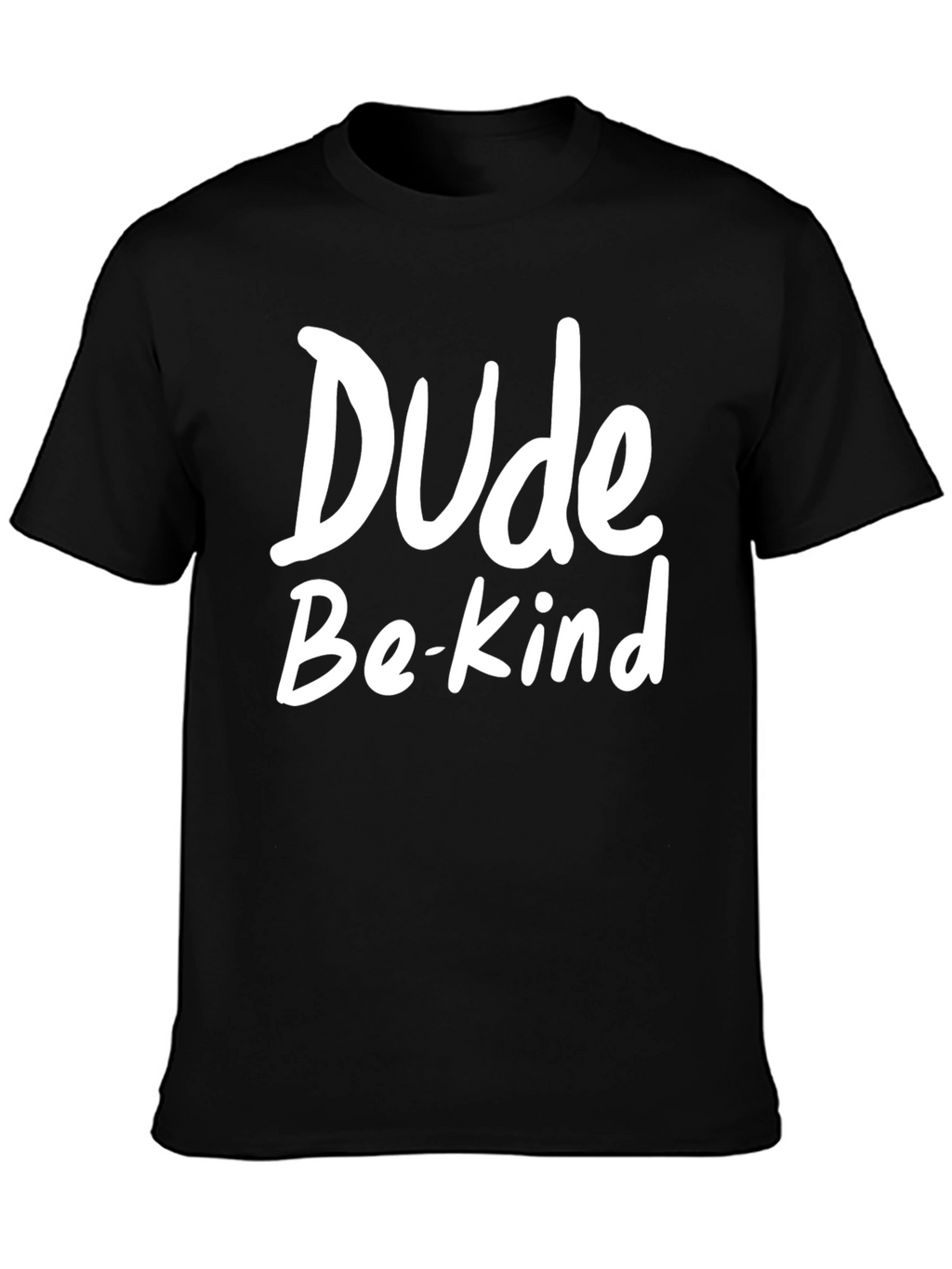 Dude Be Kind Black Graphic Tee