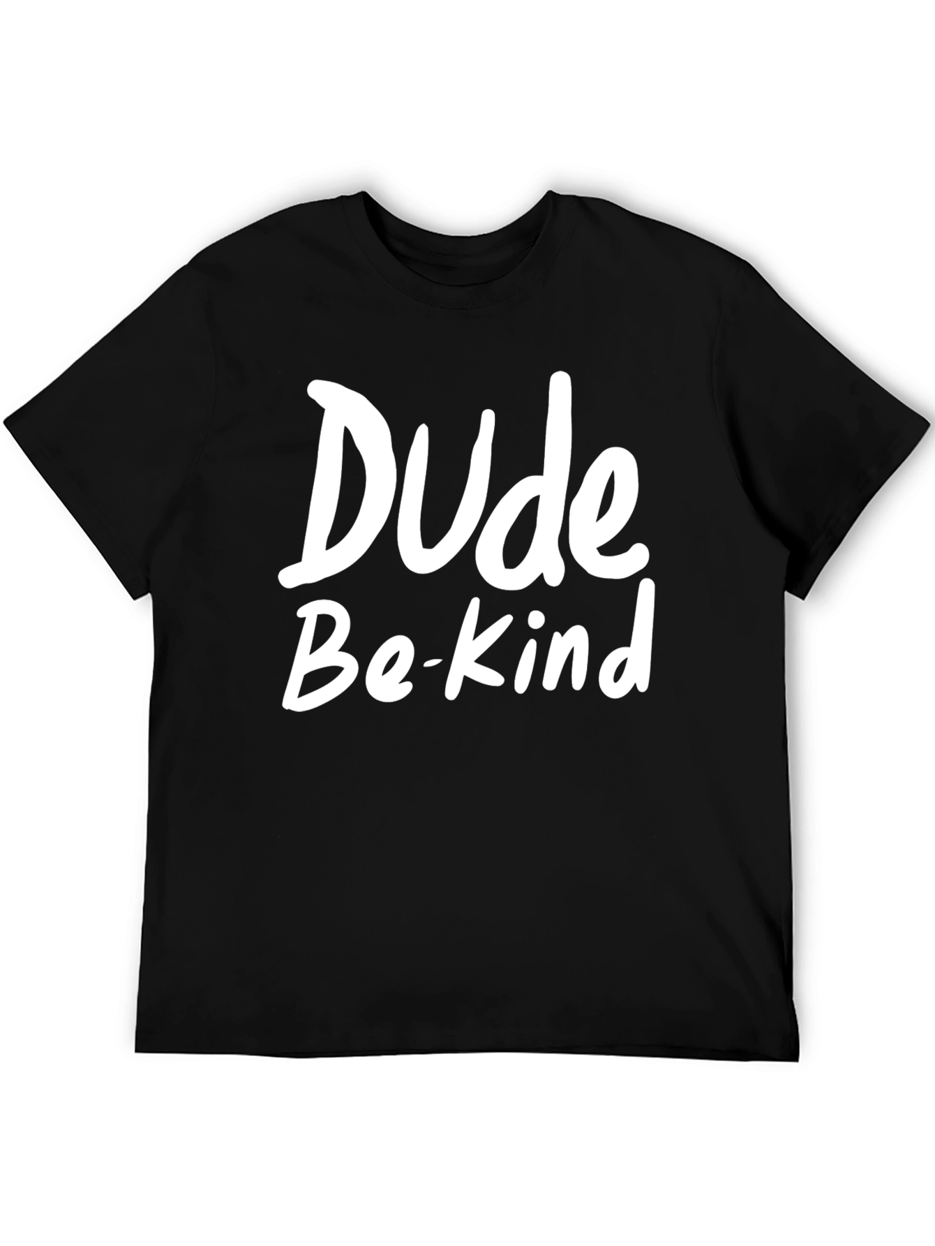 Dude Be Kind Black Graphic Tee