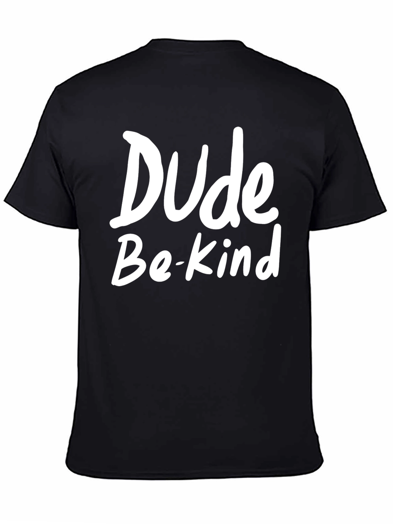 Dude Be Kind Black Graphic Tee