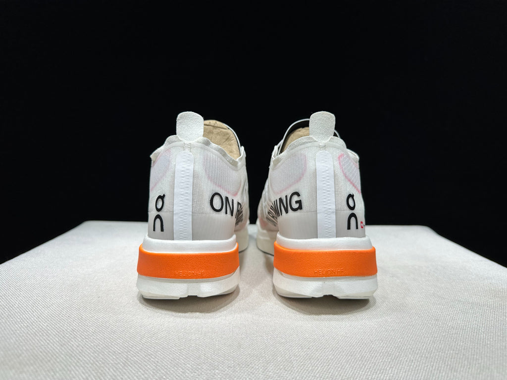 On Cloudboom Strike Running Shoes White Orange