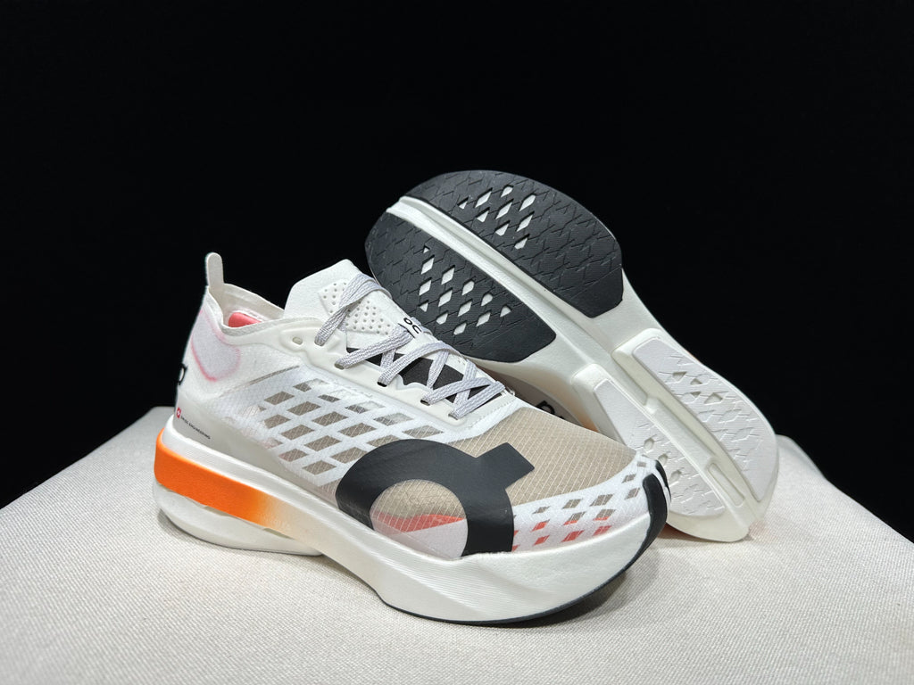 On Cloudboom Strike Running Shoes White Orange