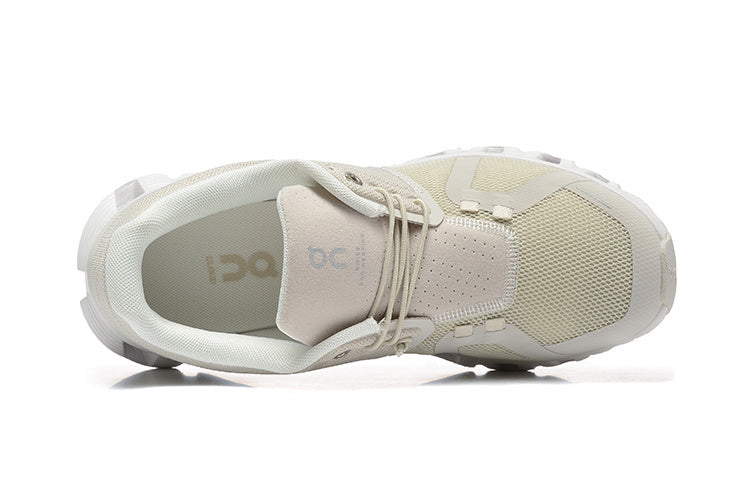 Cloud X Shoes On Running Light Beige