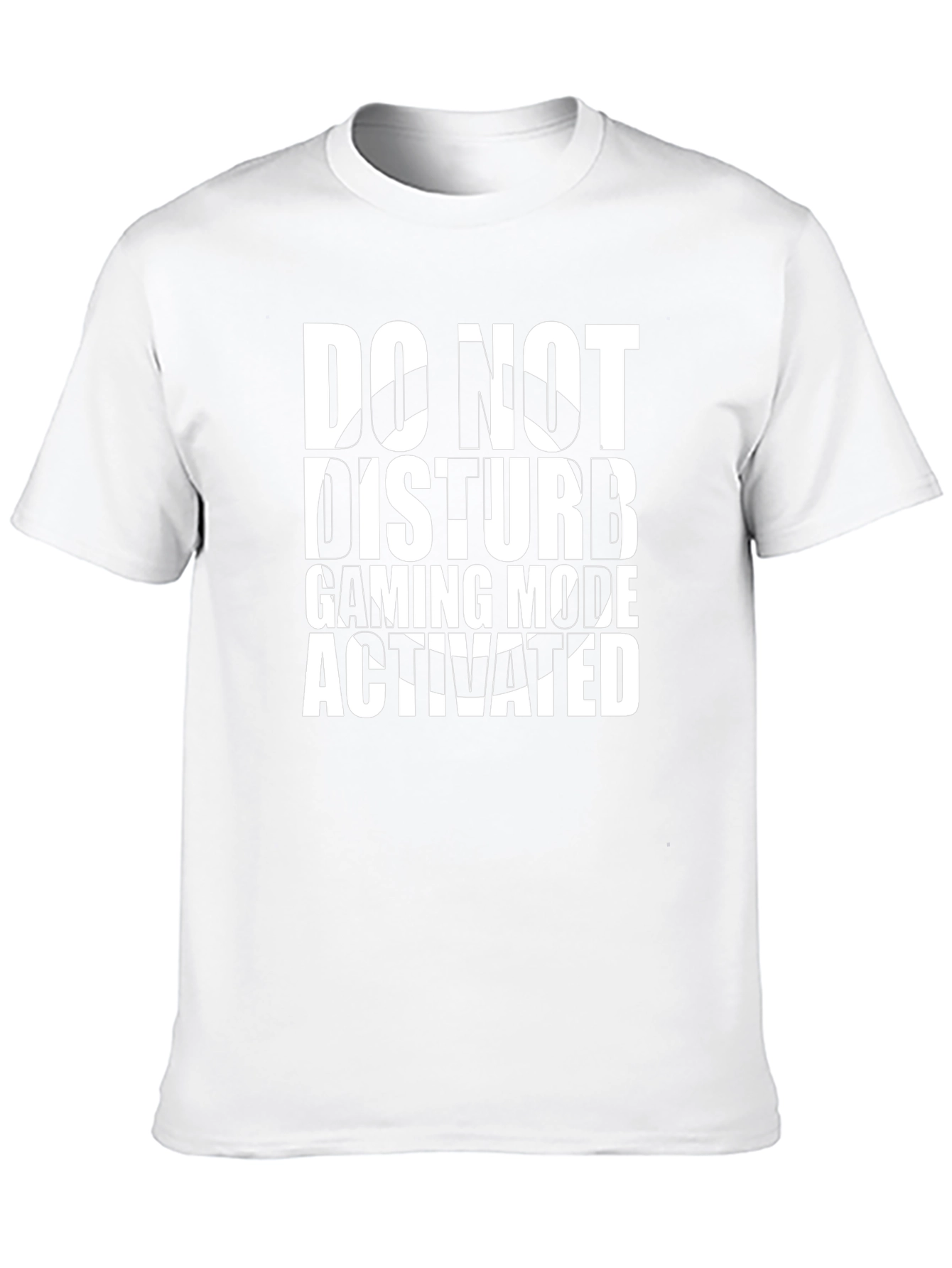 Do Not Disturb Gaming Mode Activated Black T-Shirt