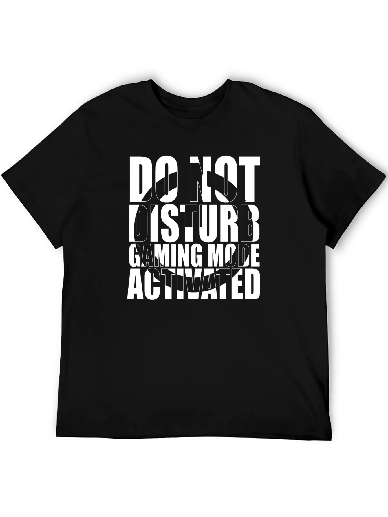 Do Not Disturb Gaming Mode Activated Black T-Shirt