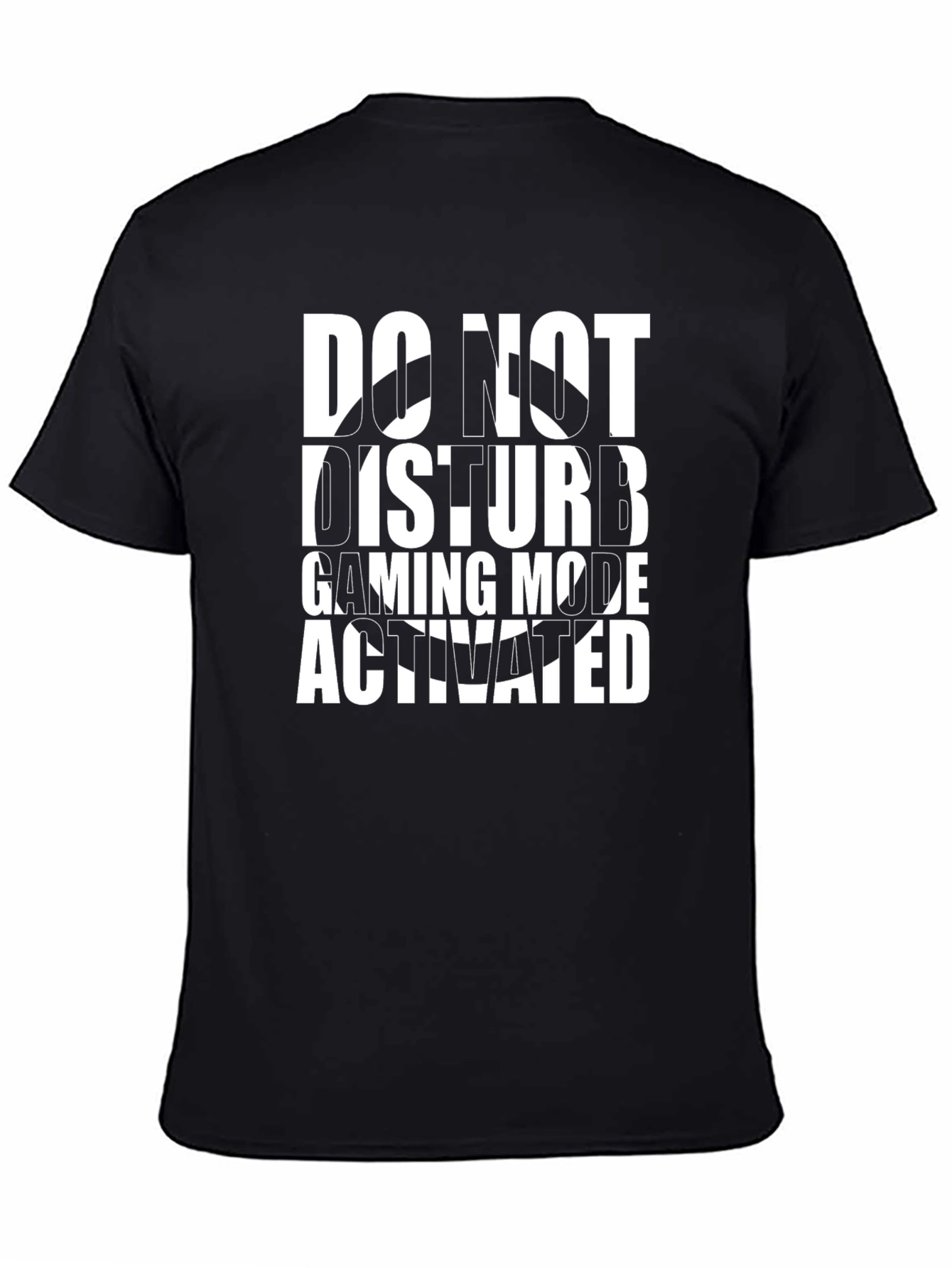 Do Not Disturb Gaming Mode Activated Black T-Shirt
