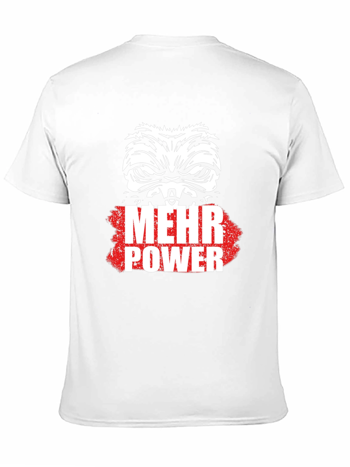 Mehr Power Graphic Tee - Black Cotton T-Shirt