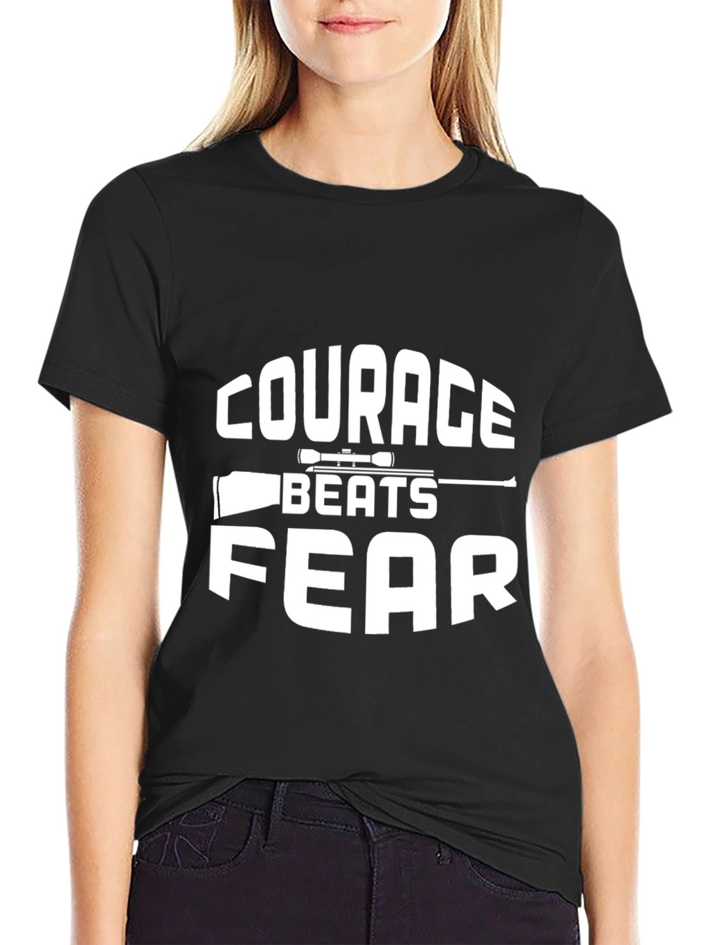 Courage Beats Fear T-Shirt