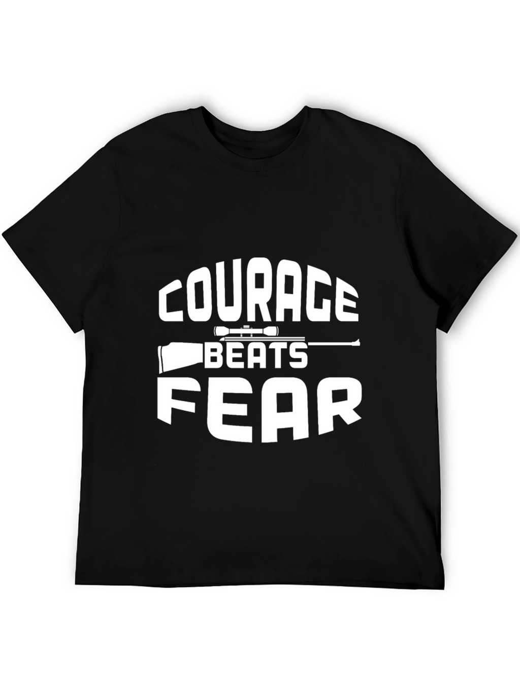 Courage Beats Fear T-Shirt