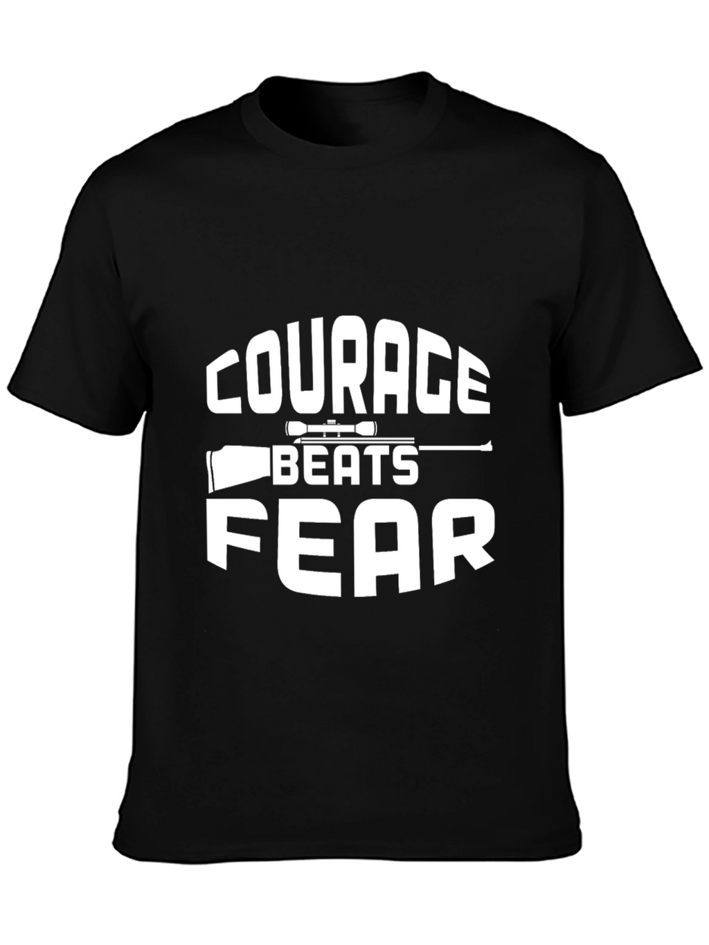 Courage Beats Fear T-Shirt