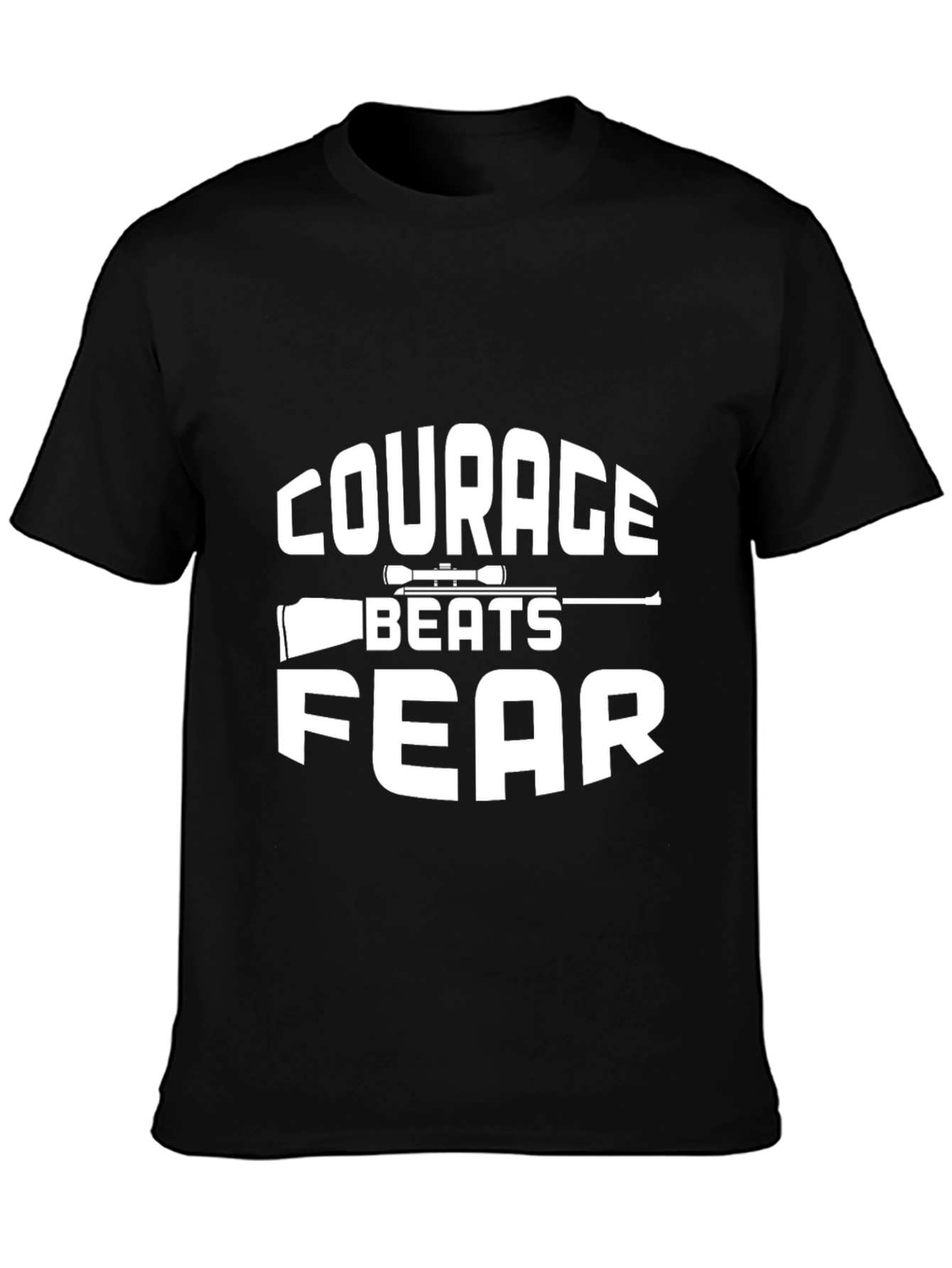 Courage Beats Fear T-Shirt